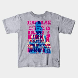 Roland Kirk tour poster Kids T-Shirt